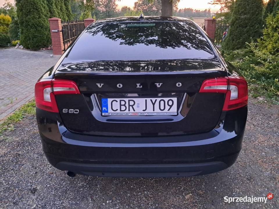 Volvo S60 prod 2012 16 HDI nieuszkodzony Jabłonowo Pomorskie