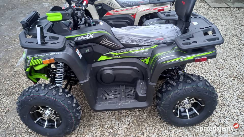 Quad CHALLENGER 250 T3B homologacja atv asix pełny VAT
