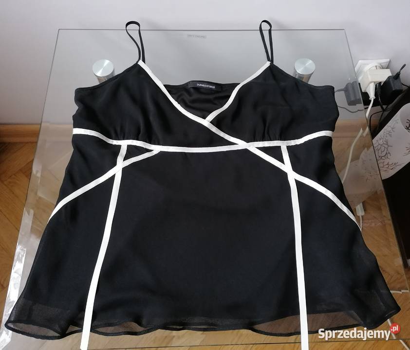 DAMSKI CZARNY TOP DUNNES STORES RUK 18EUR 46 Dunnes Stores Łódź sprzedam
