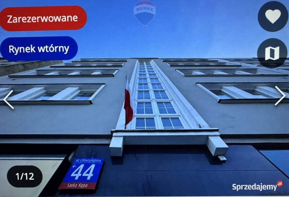 4 pokoje kamienica z 1938 Saska Kępa Piętro 2 mazowieckie Warszawa