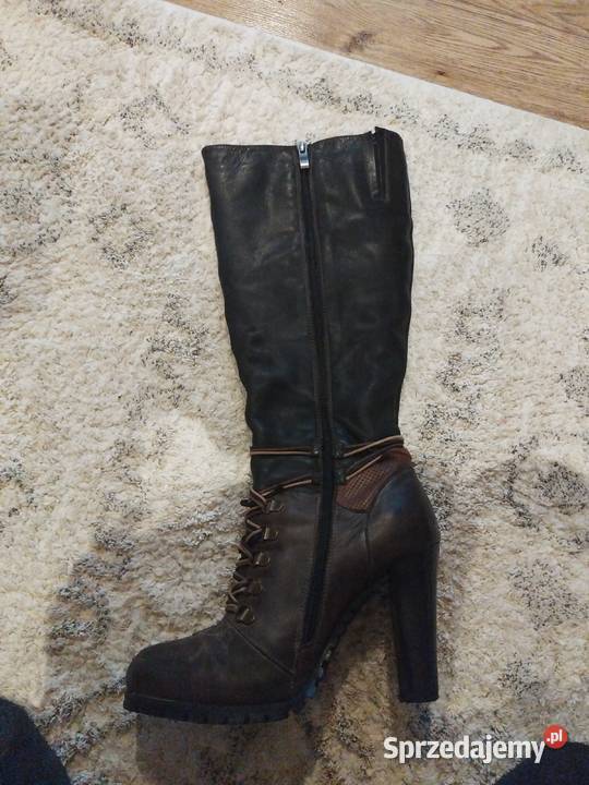 Kozaki skorzane 40 Kozaki Kęty