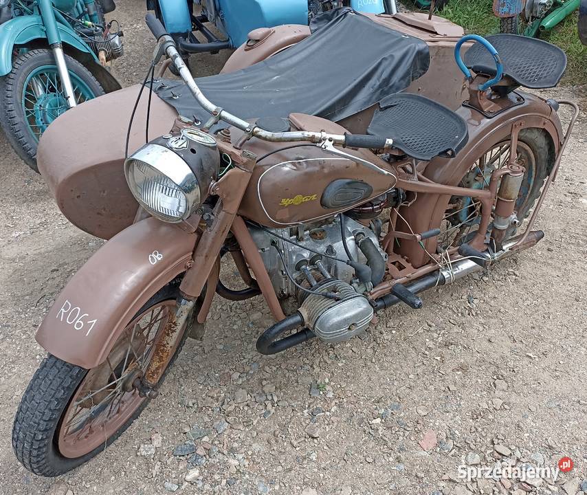 R061 URAL M62 1963 z dokumentami MOŻLIWA WYSYŁKA Motocykle, skutery, quady Ostrołęka