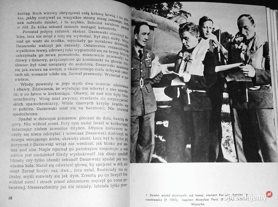 Dywizjon 303 Arkady Fiedler sprzedam