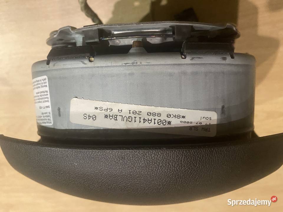 Air bag Audi a 4 B8 Lubzina