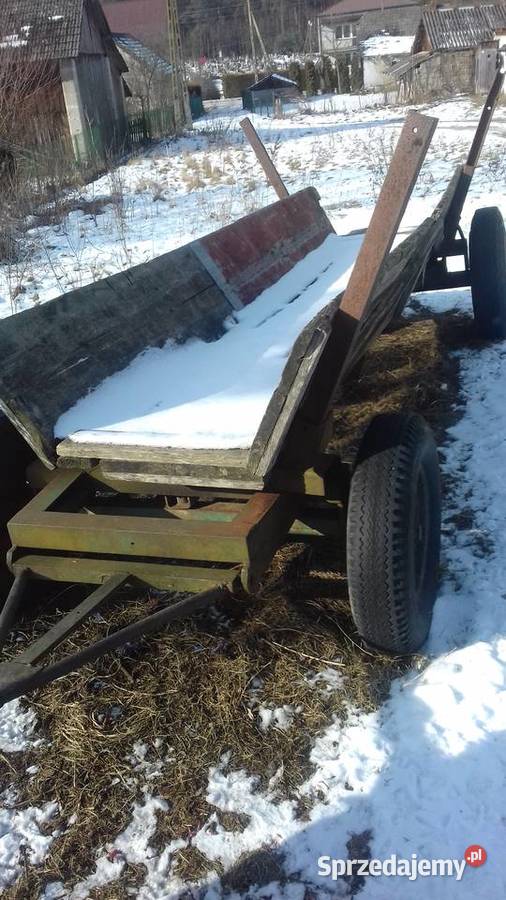 traktor ciągnik wóz Wysoka Głogowska