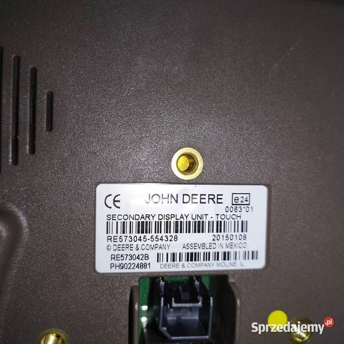 Monitor wyswietlacz John Deere RE573045 Pasuje