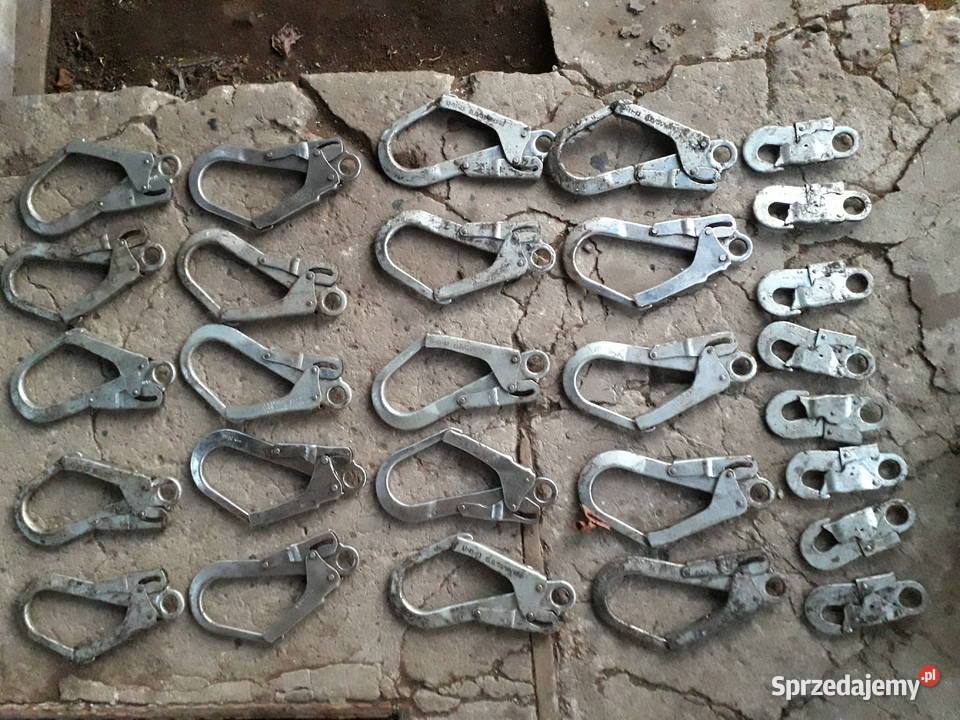 Zatrzaśnik nierozłączalny hak ucho szekla