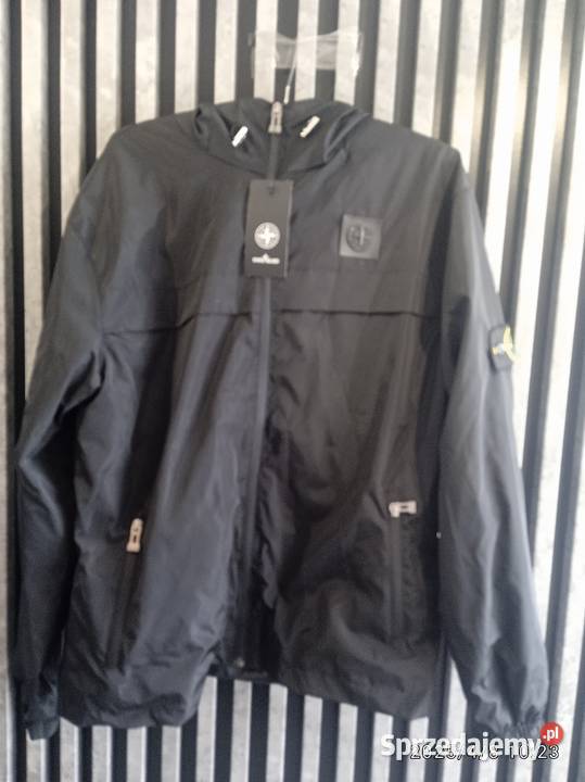 Kurtka męska przejściowa czarny Stone Island Elbląg