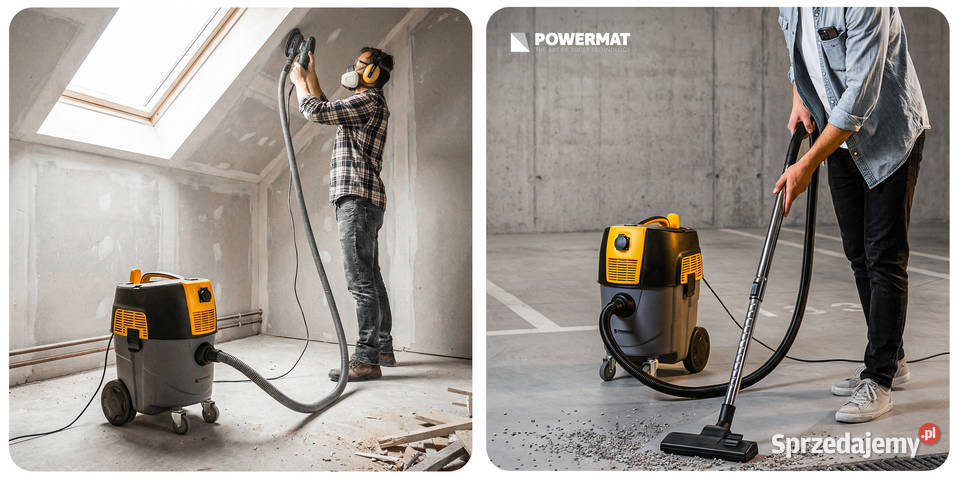 odkurzacz przemysłowy bezworkowy 1600W Katowice
