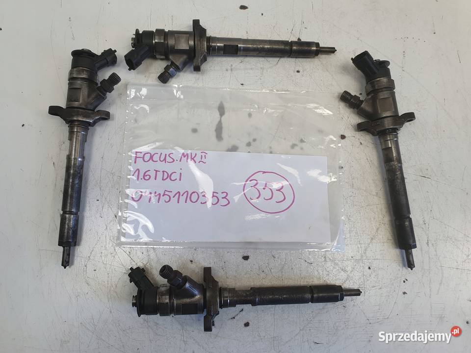 Ford Focus MK2 II 16 TDCI WTRYSKIWACZ wtrysk osobowe Janów
