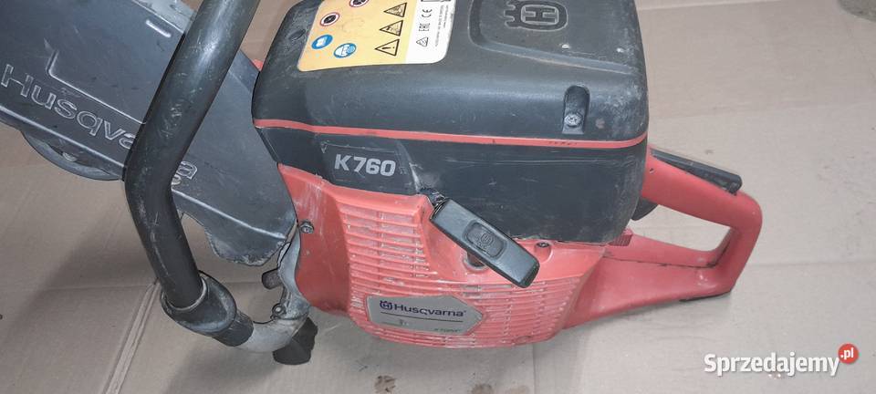 Piła do betonu Husqvarna K760 Łęki Dolne