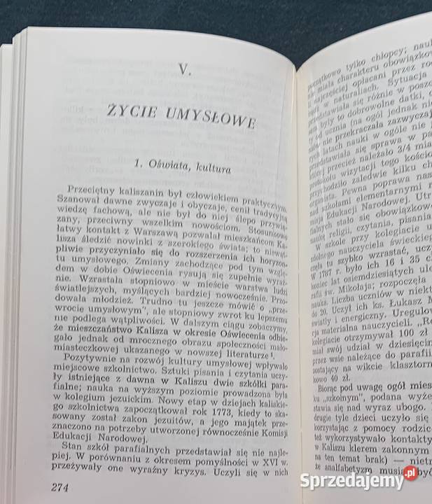 Władysław Rusiński Życie codzienne w Kaliszu w Koźminek sprzedam