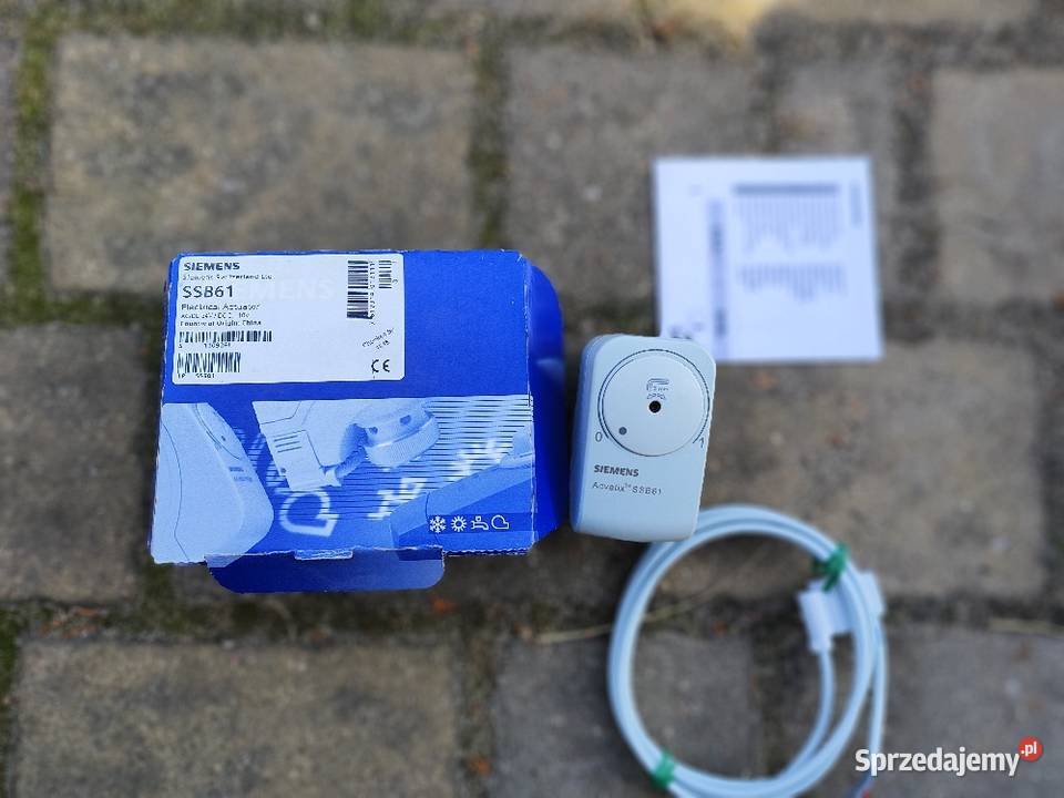 Siłownik zaworu elektromagnetyczny Siemens SSB61 Łódź