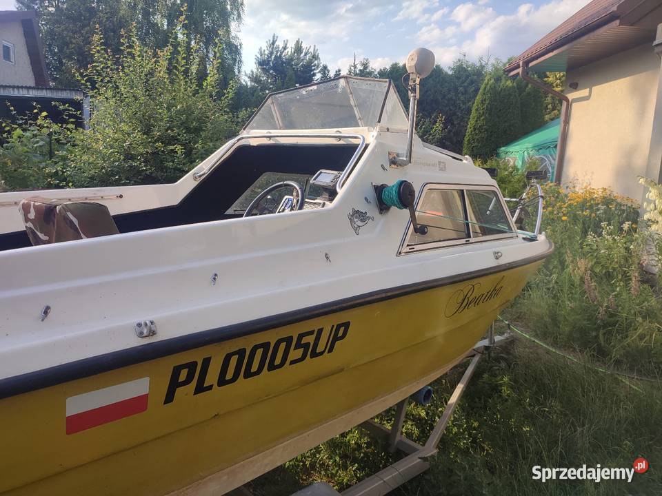 Łódź motorowa microplus 461 yamaha25 przyczepa