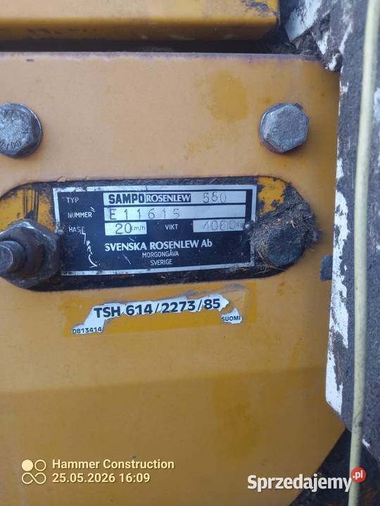 Kombajn zbożowy Sampo Rosenlew 580 Chełm