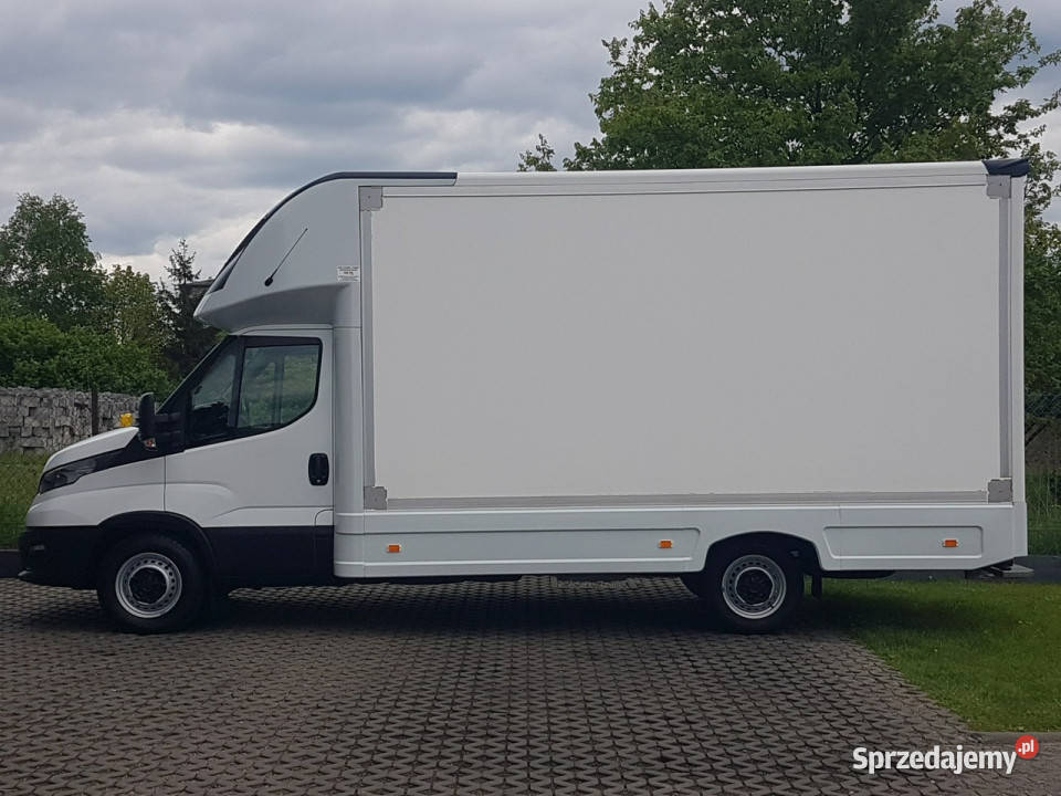 Iveco Daily KONTENER NISKOPODŁOGOWY 443x223x242 wielofunkcyjna kierownica Poręba