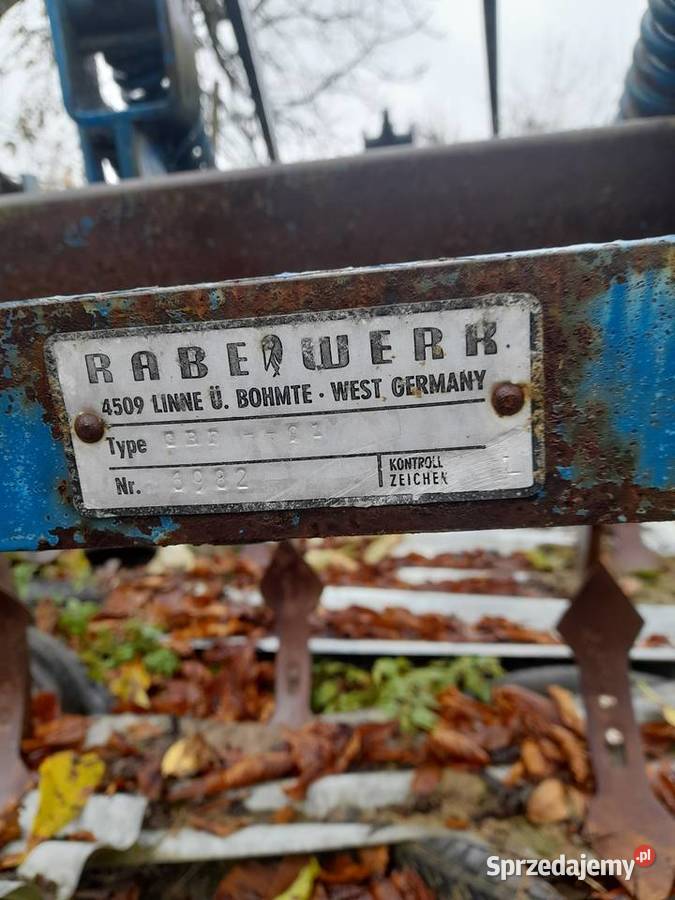 Agregat podorywkowy ścierniskowy gruber głębosz nieuszkodzony Głębosze Gryfów Śląski sprzedam