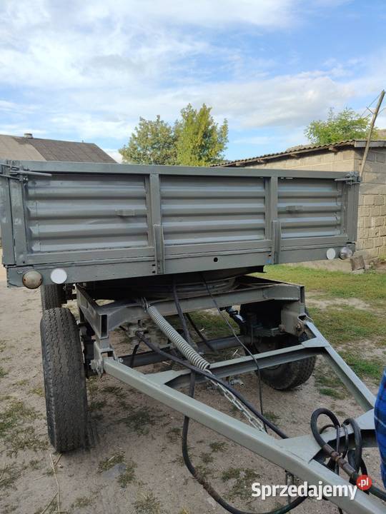 Przyczepa wywrotka d47 w oryginale Kuźmy