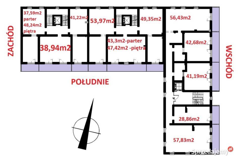 Mieszkanie 4122m 2pokojowe Lublin Liczba pokoi 2 lubelskie