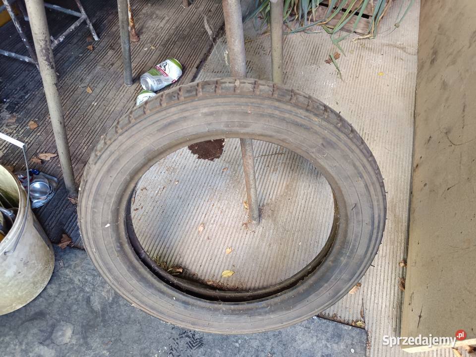 opona jawa junak perak kiwaczka prl Pozostałe Łańcut