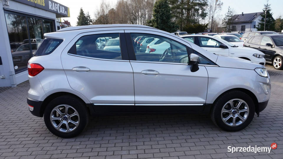 Ford EcoSport automat Gwarancja II 2013 srebrny Zielona Góra