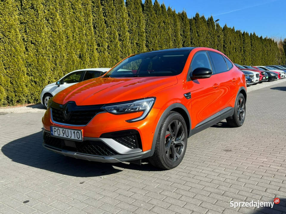 Renault Arkana Salon Polska RSLine BOSE 13 światła do jazdy dziennej Baranowo