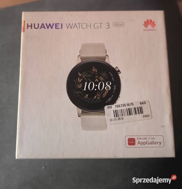 Smartwatch huawei watch gt 3 Września sprzedam