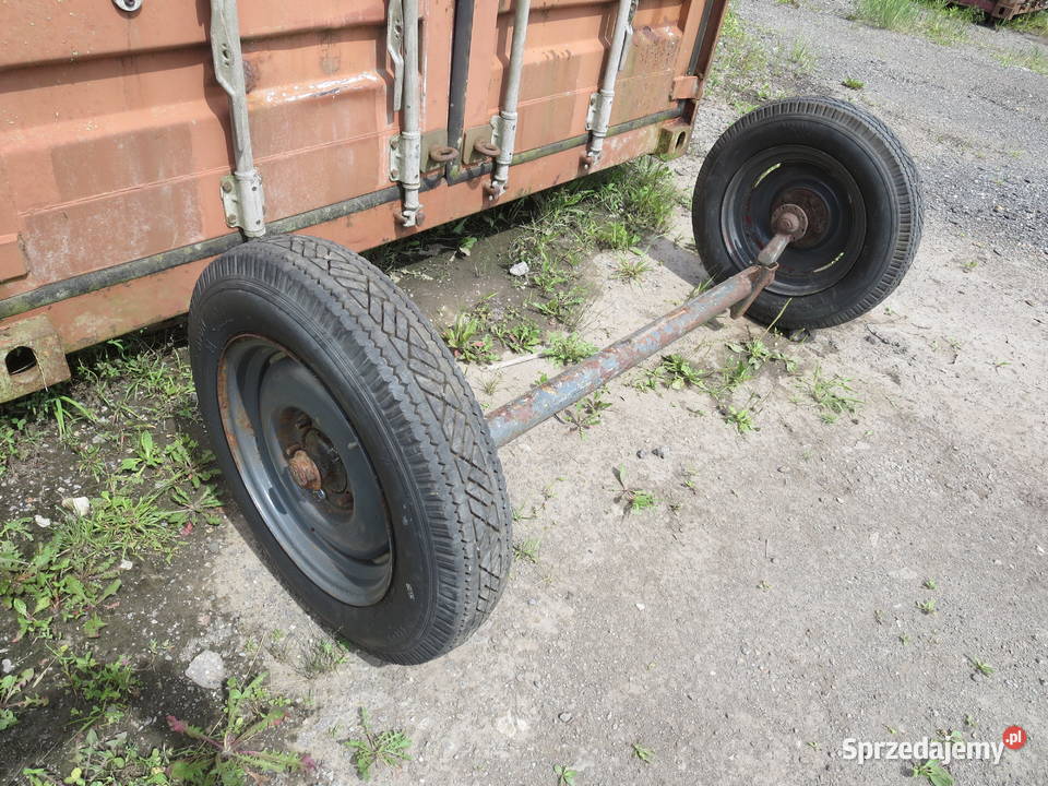 OŚ SKRĘTNA OŚKA BPW 55016 55016 Z KOŁAMI świętokrzyskie Wąchock