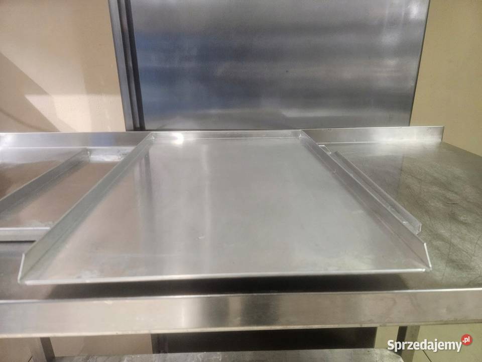 Blacha piekarnicza 3 ranty lita 60x40 aluminium Gastronomia Góra