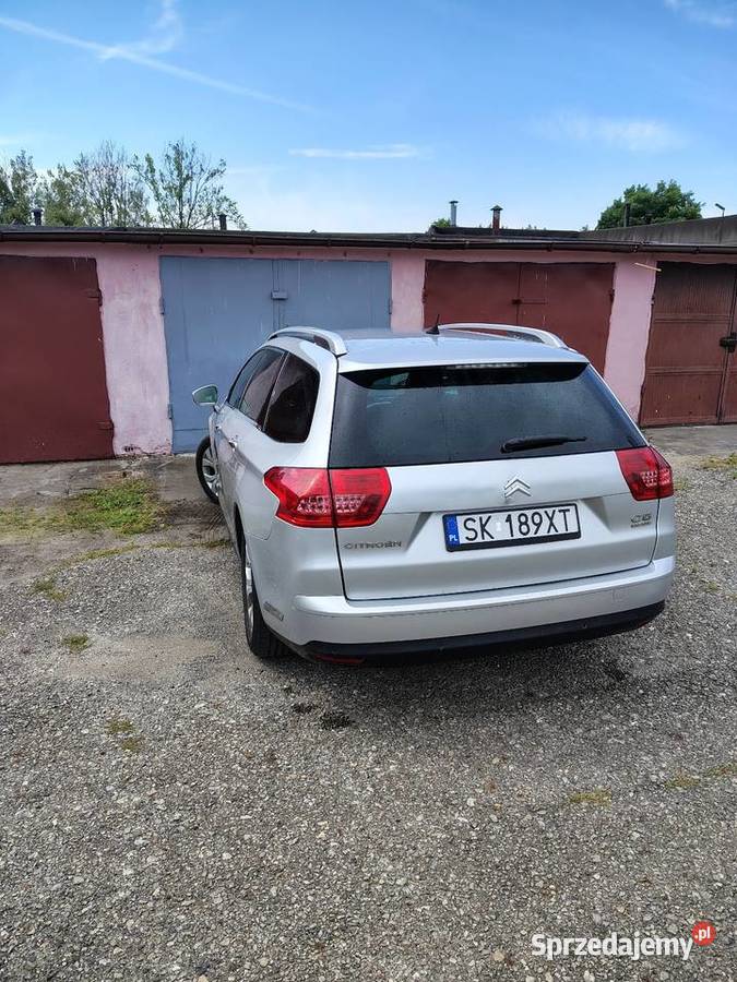 Citroen C5 kombi benzyna hak klima skóra manuał ABS Samochody osobowe Katowice