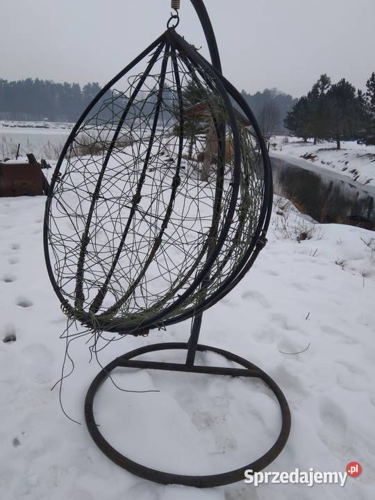 Fotel wiszący ogrodowy Kokon Krężnica Jara