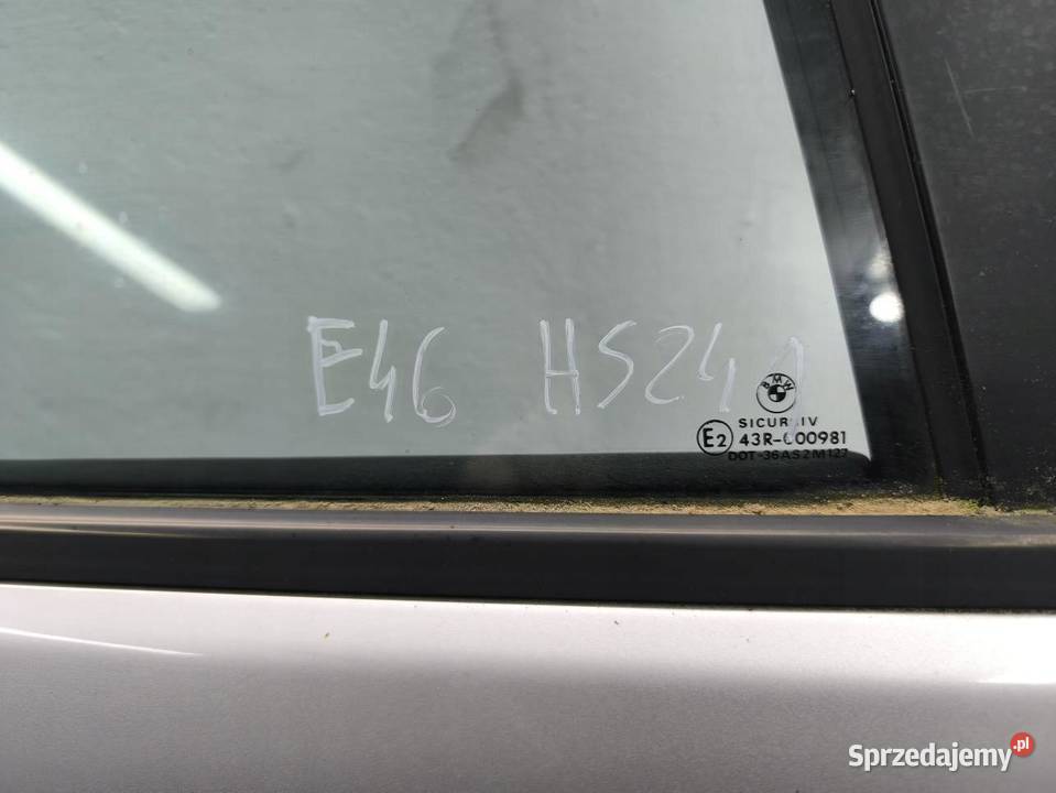 DRZWI PRAWY TYŁ BMW E46 LIFT 20D