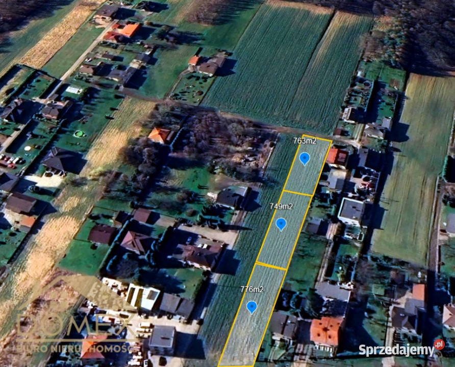 sprzedaży działki 760 metrów Wodzisław Śląski sprzedam