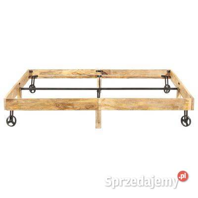 vidaXL Rama łóżka lite drewno mango 200 x 200 Warszawa