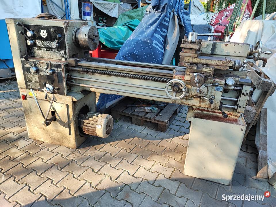 Tokarka do metalu Tuj 48 50 Tug 40 Tud frezarka Produkcja Maków Podhalański
