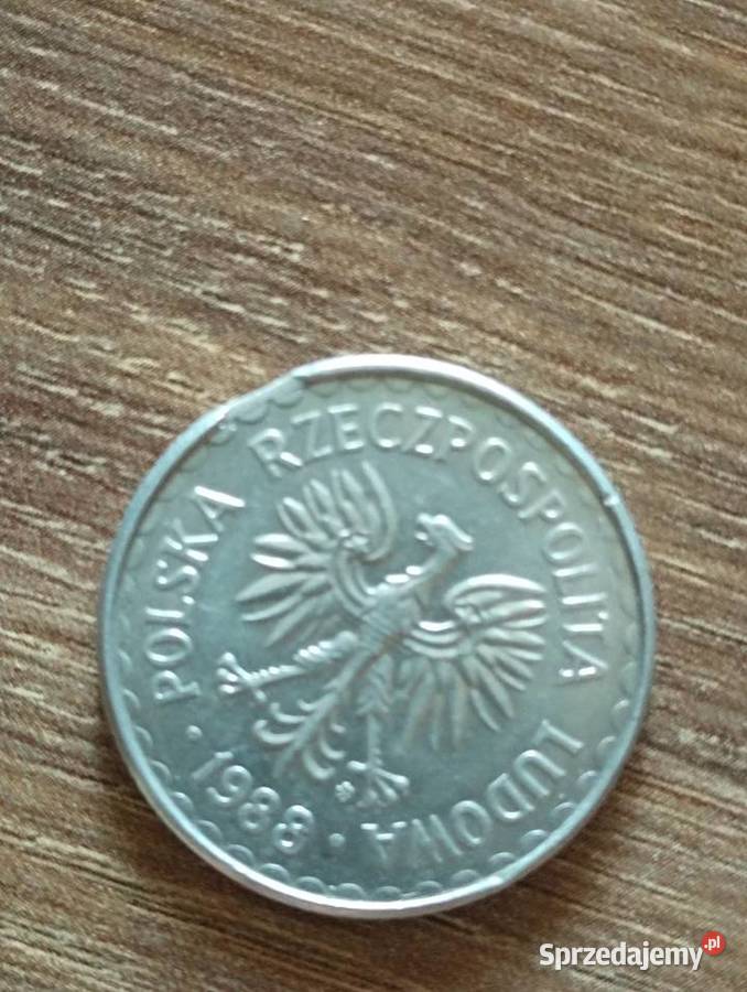 sprzedam 1 zl 1988r destrukt koncowka blachy Numizmatyka Chełm sprzedam