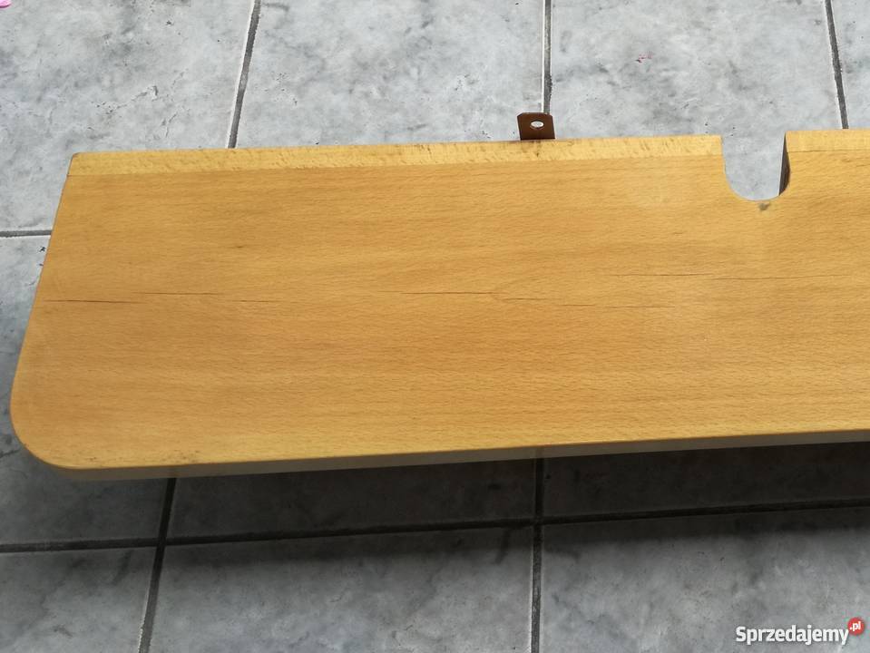 Dwa nietypowe drewniane ręcznie robione wieszaki Warszawa