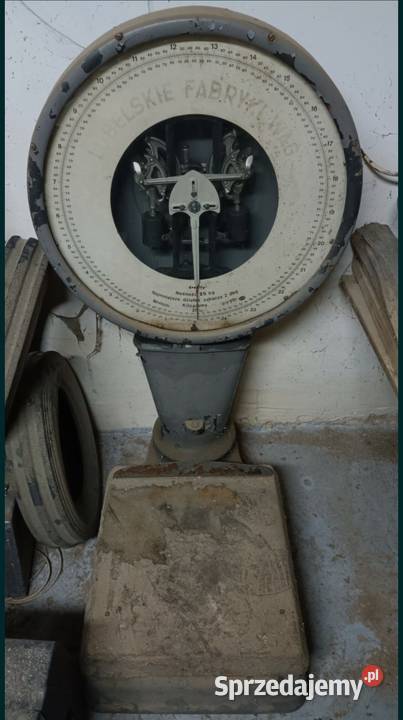 Waga towarowa zegarowa Lubelskie Fabryki Wag 25 Wadowice