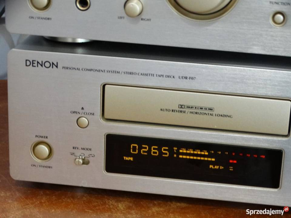 Wieża Denon F07 4 segmentymocna WYSYŁKA podkarpackie Jasło