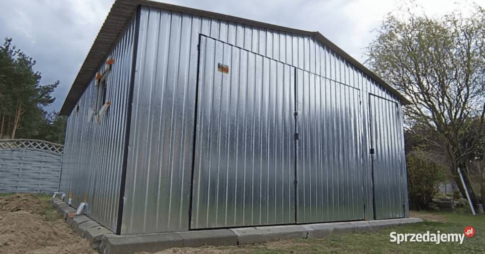 Garaż Blaszany 4x6 ocynk kątownik producent cała Kołobrzeg sprzedam