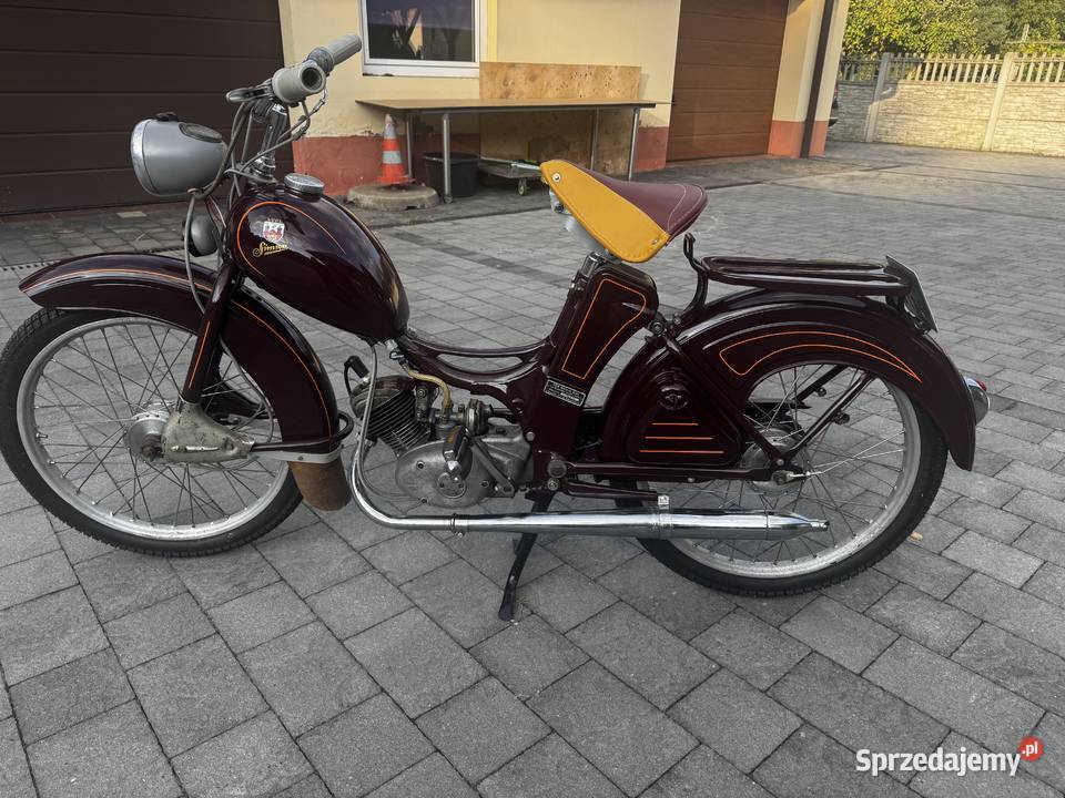 VEB Simson Suhl Moped SR2 1958 r podkarpackie Pustków-Osiedle