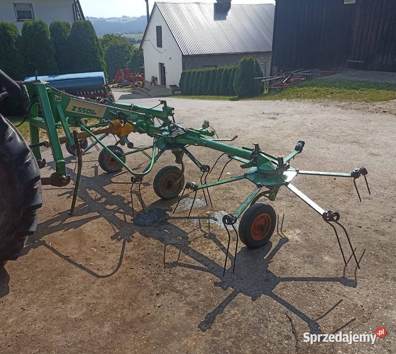 Przewracarka przetrząsacz karuzelowy Stoll Z 550 nieuszkodzony Pisarzowa