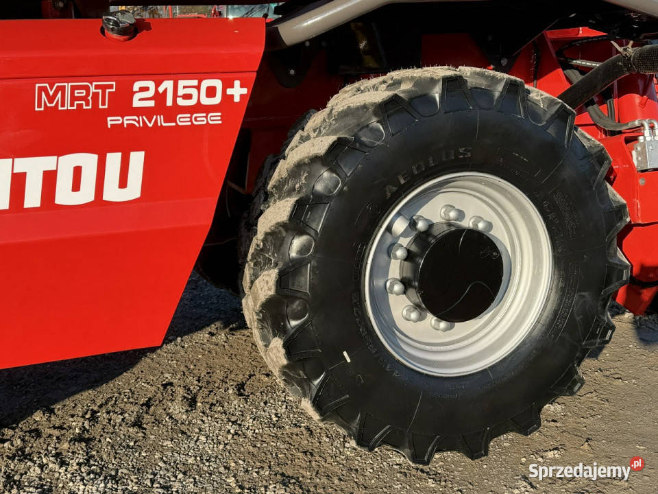 pozostałe Manitou MRT 2150 ROTO Ładowarka 4900h Widełki