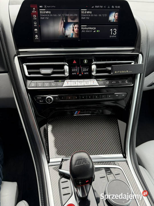 BMW M8 625 pierwszy właściciel faktura vat centralny zamek