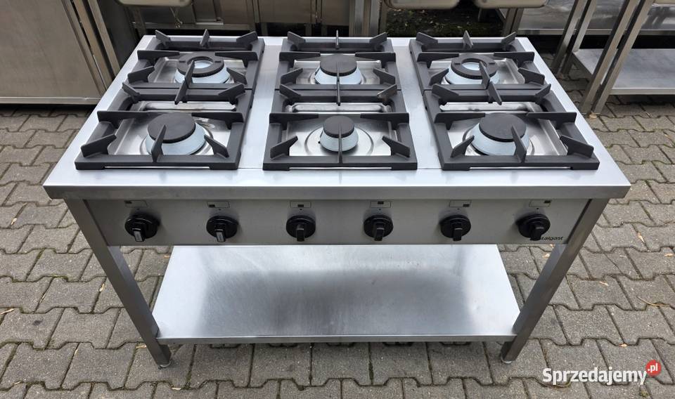 Kuchnia Gazowa 6 Palnikowa STALGAST Moc 325 kW Biznes i Przemysł Nowe Skalmierzyce sprzedam