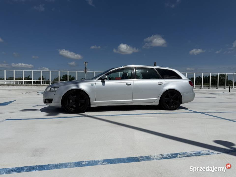 Audi A6 C6 30 TDI Quattro Łopatki Alcantara