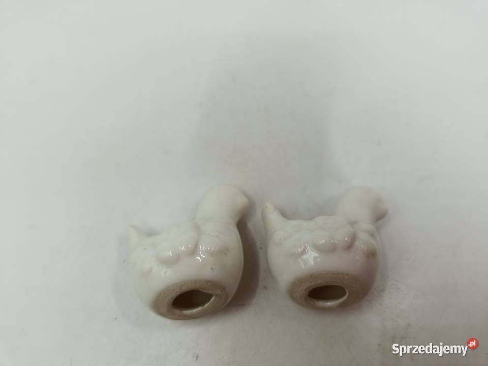 Figurki ceramika mini ptaszki ptak lubelskie