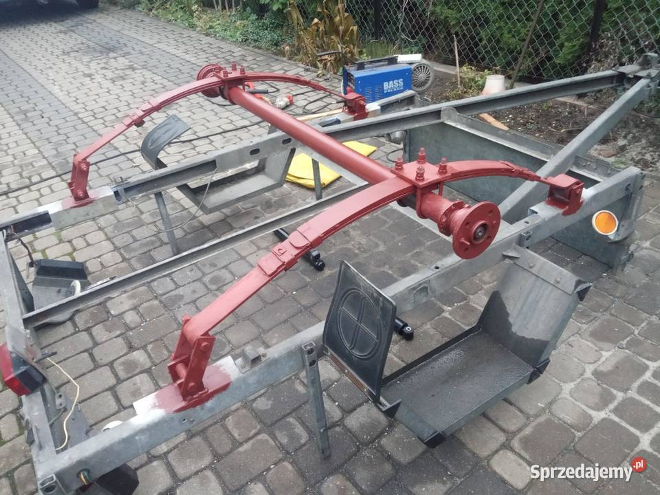 Oś przyczepy przyczepka Radzyń Podlaski