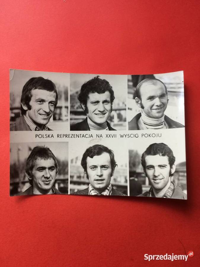 2680 Widokówka Reprezentacja Na Wyścig Pokoju zachodniopomorskie Szczecin