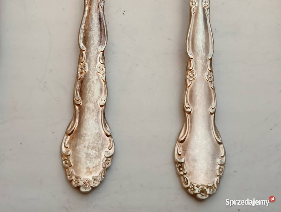Łyżki angielskie posrebrzane komplet ONEIDA X172 małopolskie Kraków